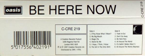 Oasis - Be Here Now - Cassette