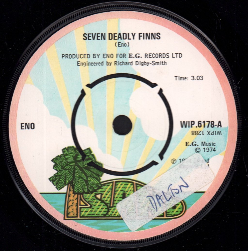 Eno - Seven Deadly Finns - 7 Inch