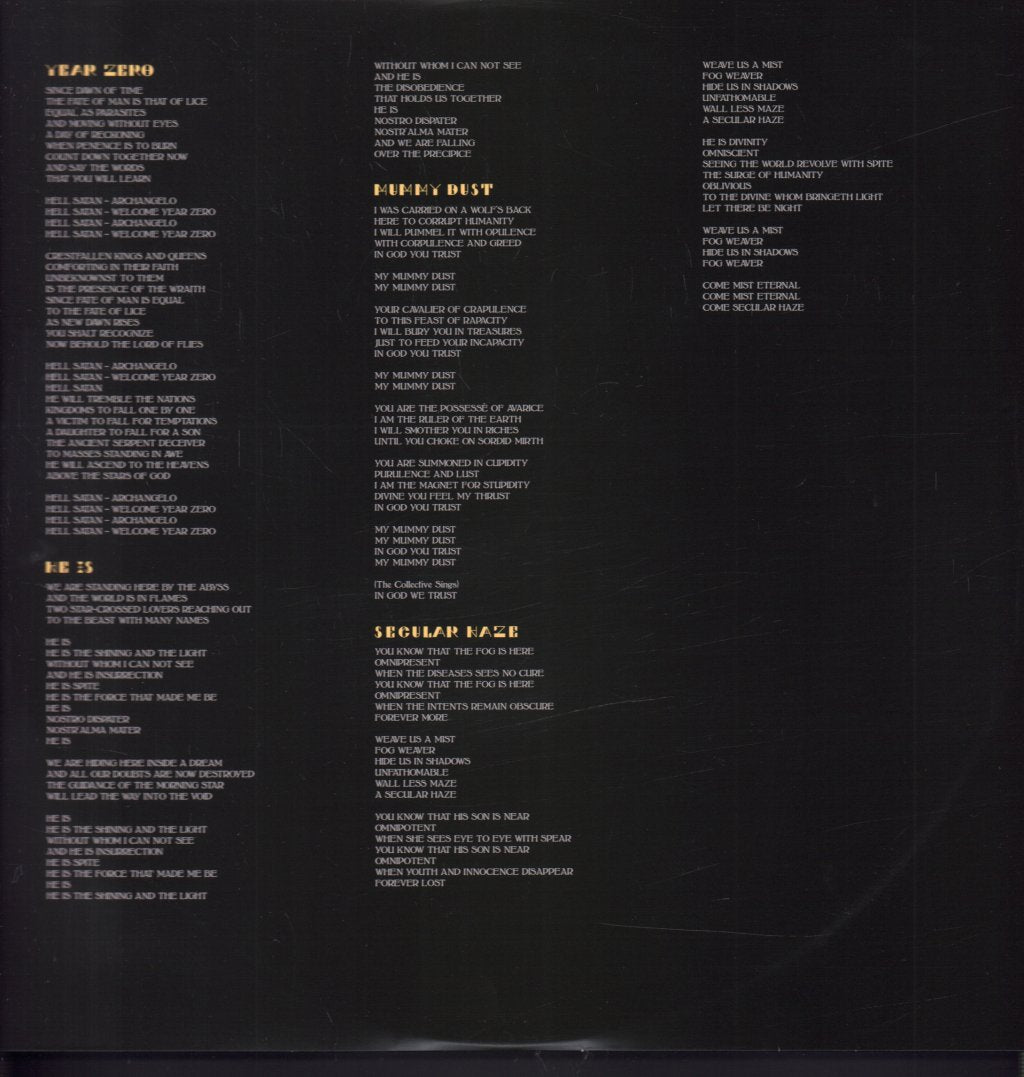 Ghost (Swedish Rock Band) - Ceremony And Devotion - Double Lp