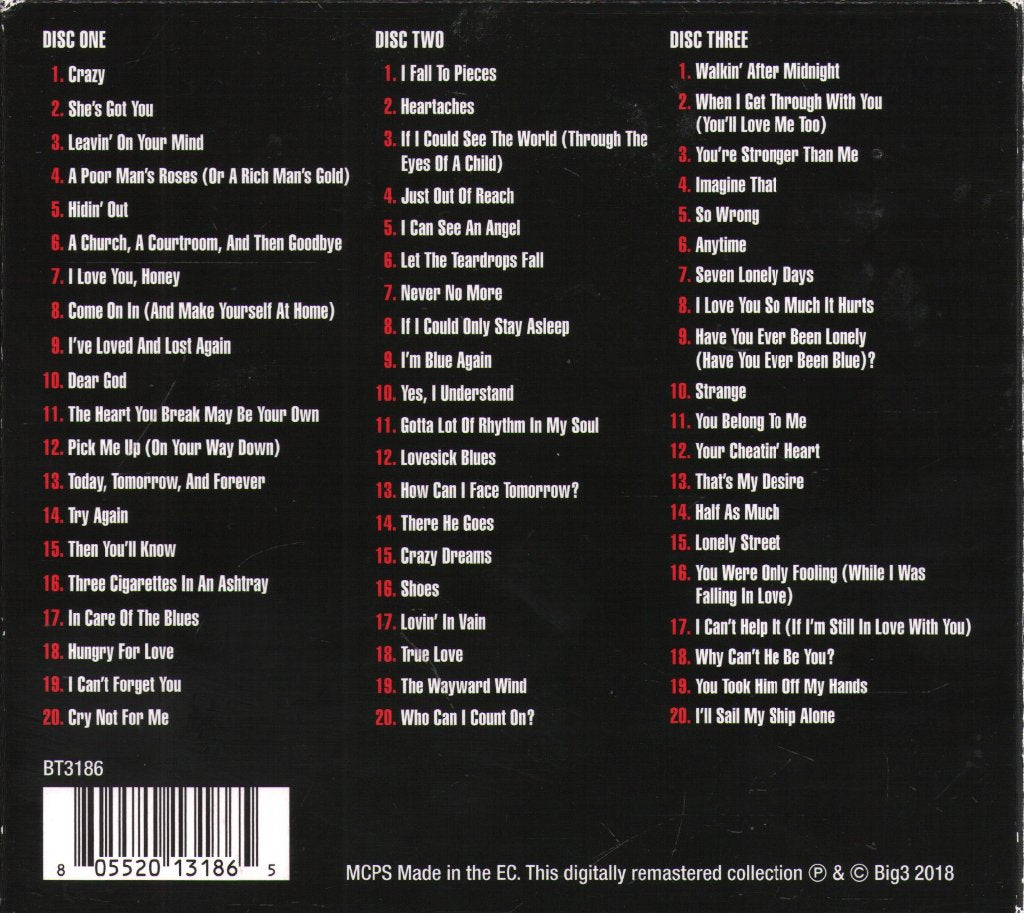 Patsy Cline - 60 Essential Recordings - Cd Set