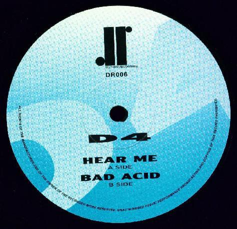 D4 - Hear Me - 12 Inch