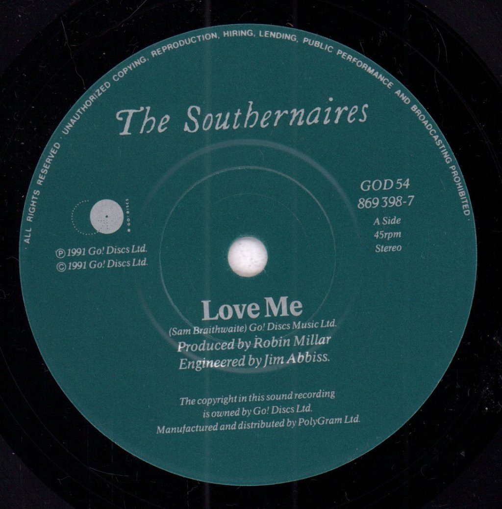 Southernaires - Love Me - 7 Inch