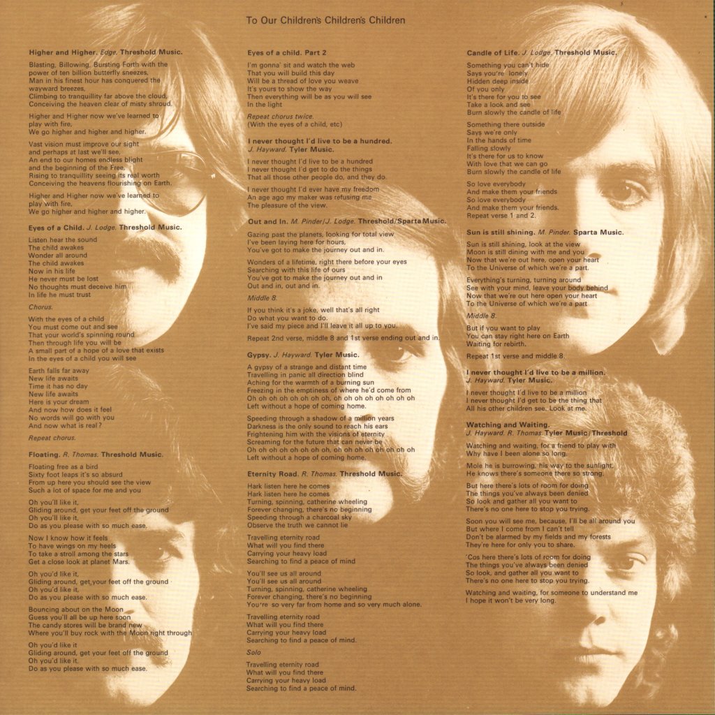 Moody Blues - To Our Childrens Childrens Children - Lp