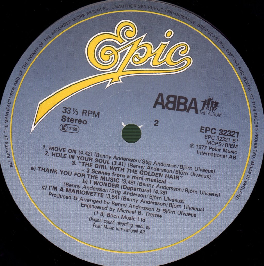 ABBA - Album - Lp