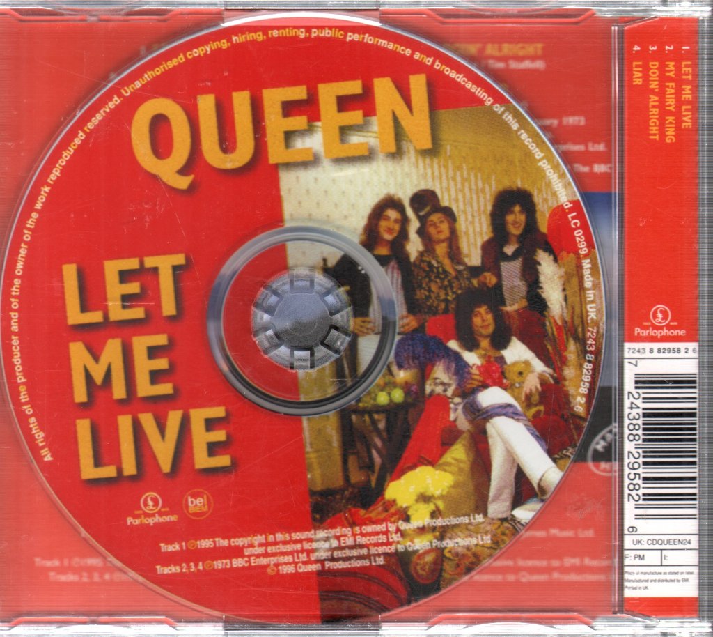 Queen - Let Me Live - Cd