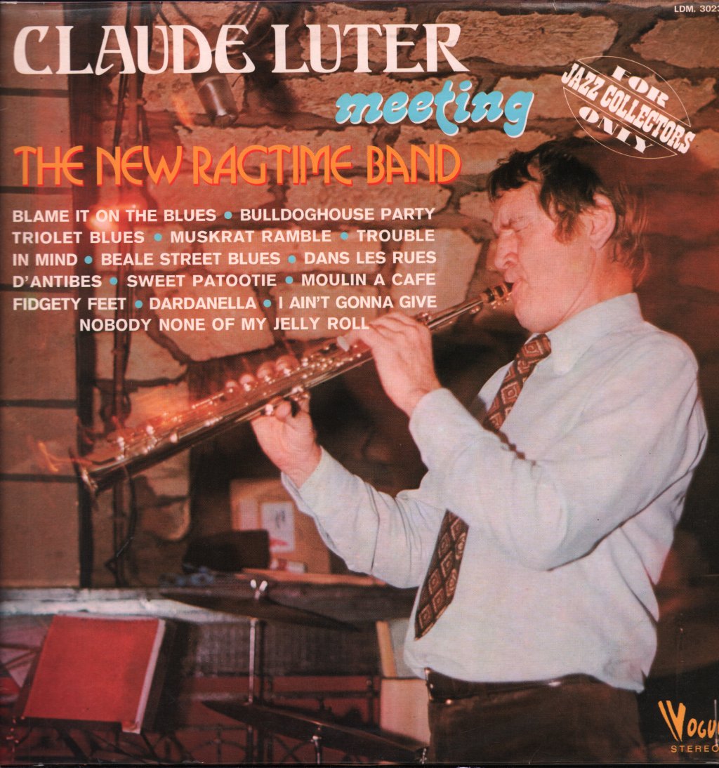 Claude Luter / New Ragtime Band - Claude Luter Meeting New Ragtime Band - Lp
