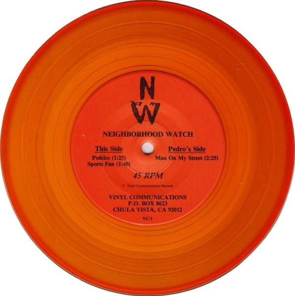 Neighborhood Watch - Neighborhood Watch - 7 Inch