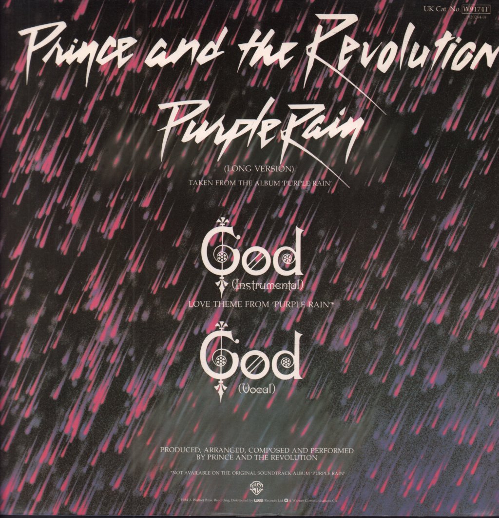 Prince - Purple Rain - 12 Inch