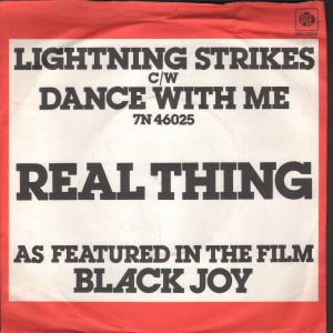 Real Thing - Lightning Strikes - 7 Inch