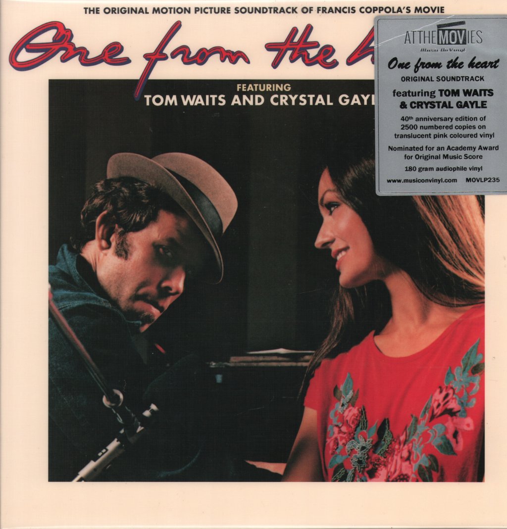 Tom Waits And Crystal Gayle - One From The Heart (The Original Motion Picture Soundtrack) - Lp