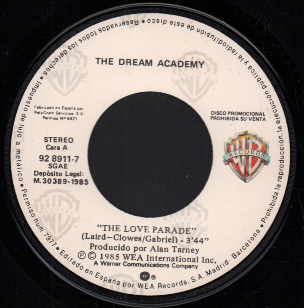 Dream Academy - Love Parade - 7 Inch