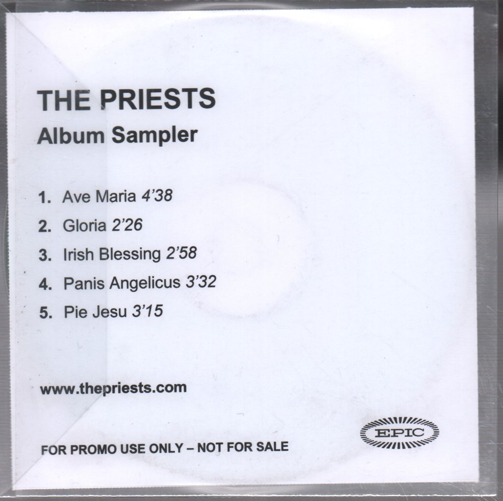 Priests (Religious) - album sampler - Cdr