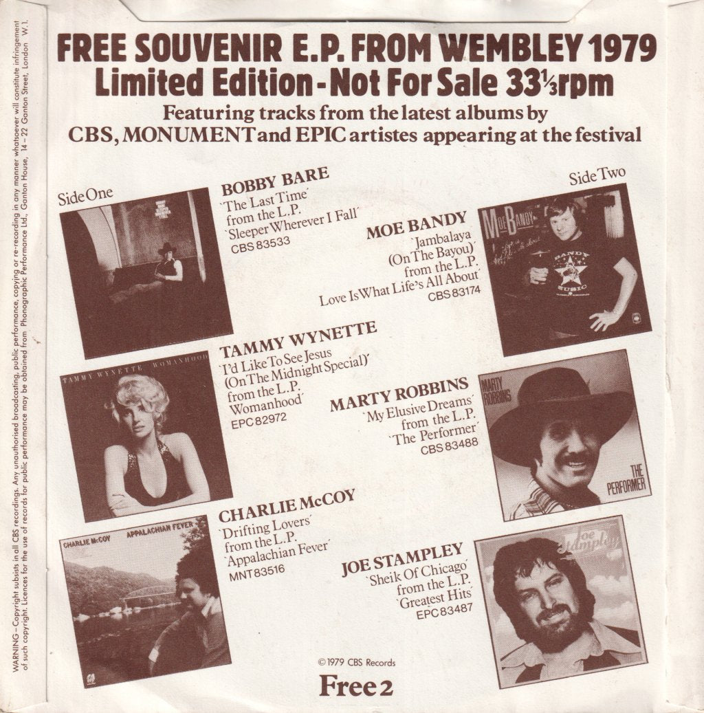 Various Artists - Fresh Country Cream - 7 Inch