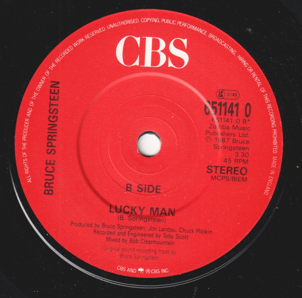 Bruce Springsteen - Brilliant Disguise - 7 Inch