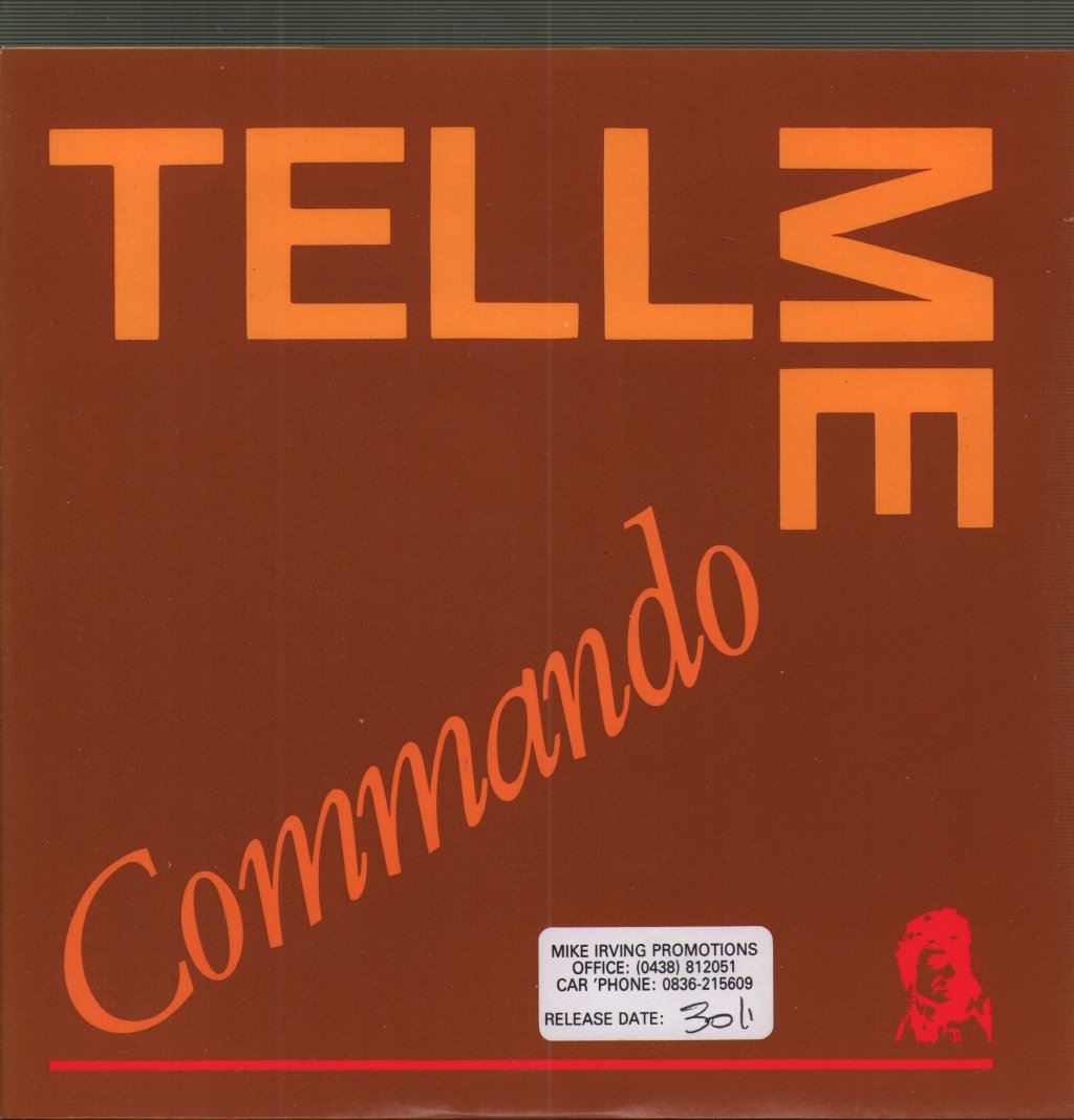 Commando (Indie/Rock Group) - Tell Me - 7 Inch
