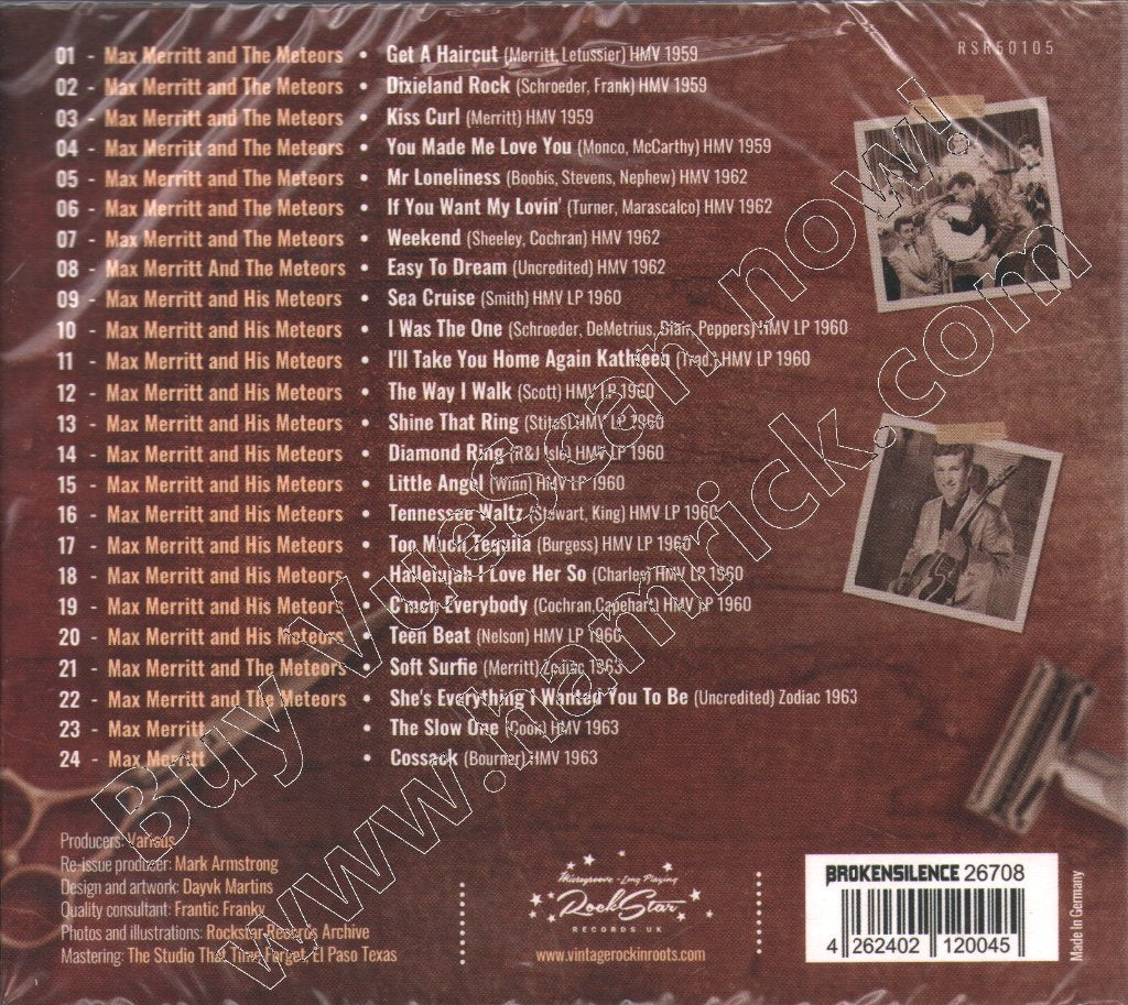 Max Merritt - Get A Haircut - Cd