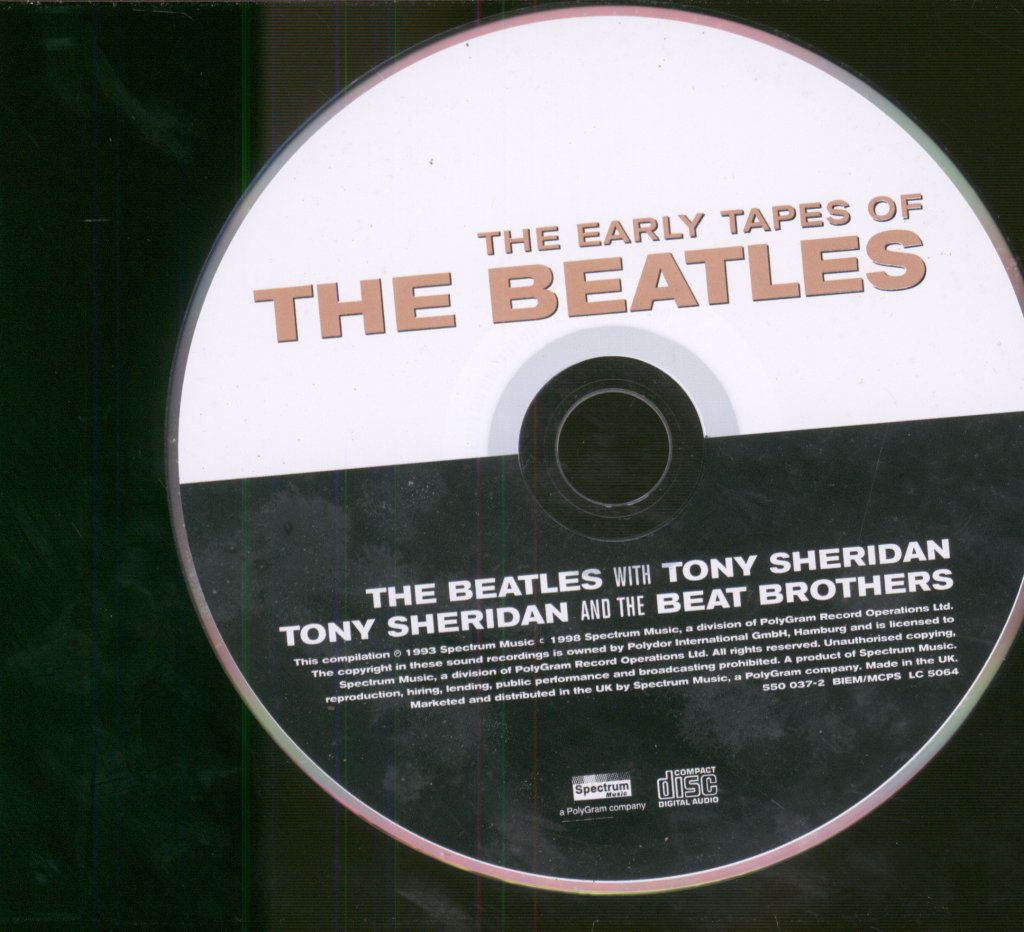 Beatles With Tony Sheridan - Early Tapes Of - Cd