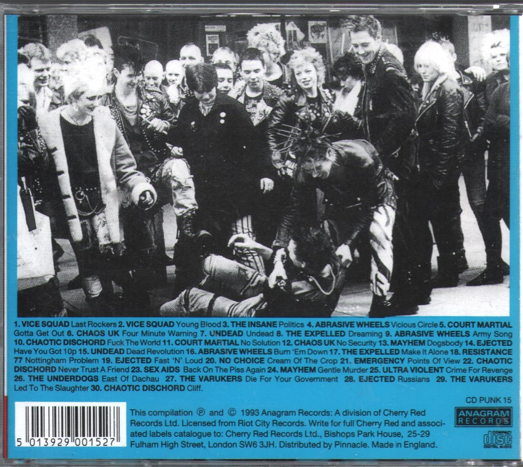 Various Artists - Riot City Records • The Punk Singles Collection - Cd