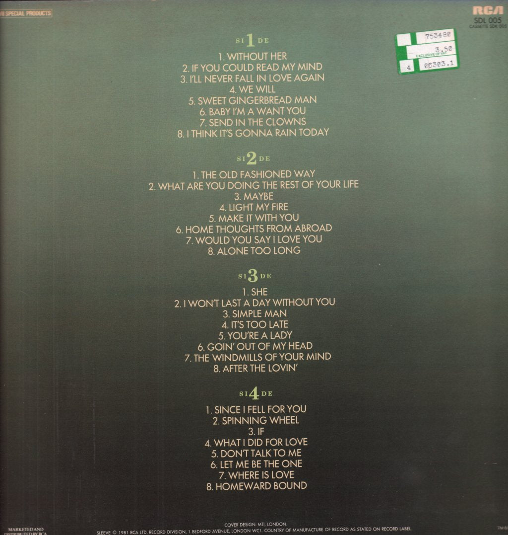 Jack Jones - Magic Of - Double Lp