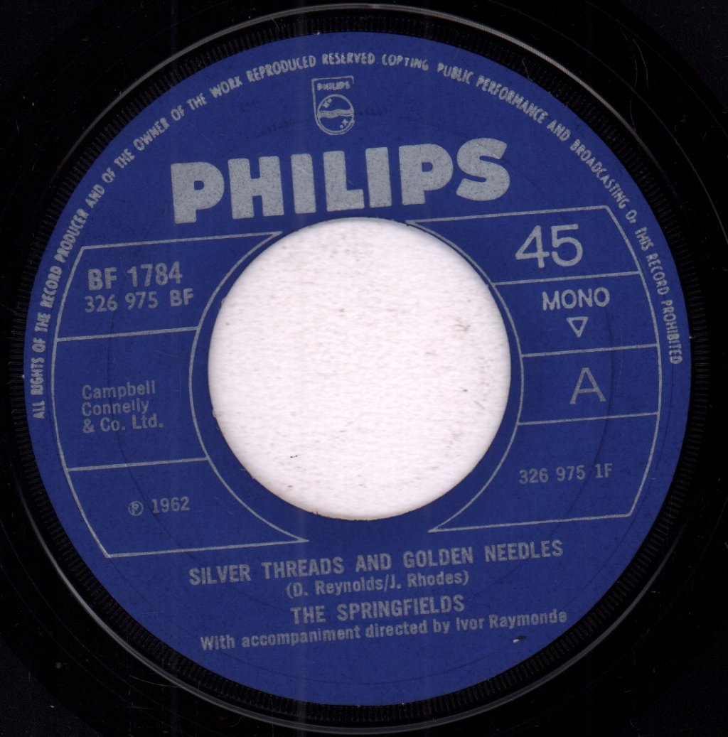 Springfields (60'S Group) - Silver Threads And Golden Needles - 7 Inch