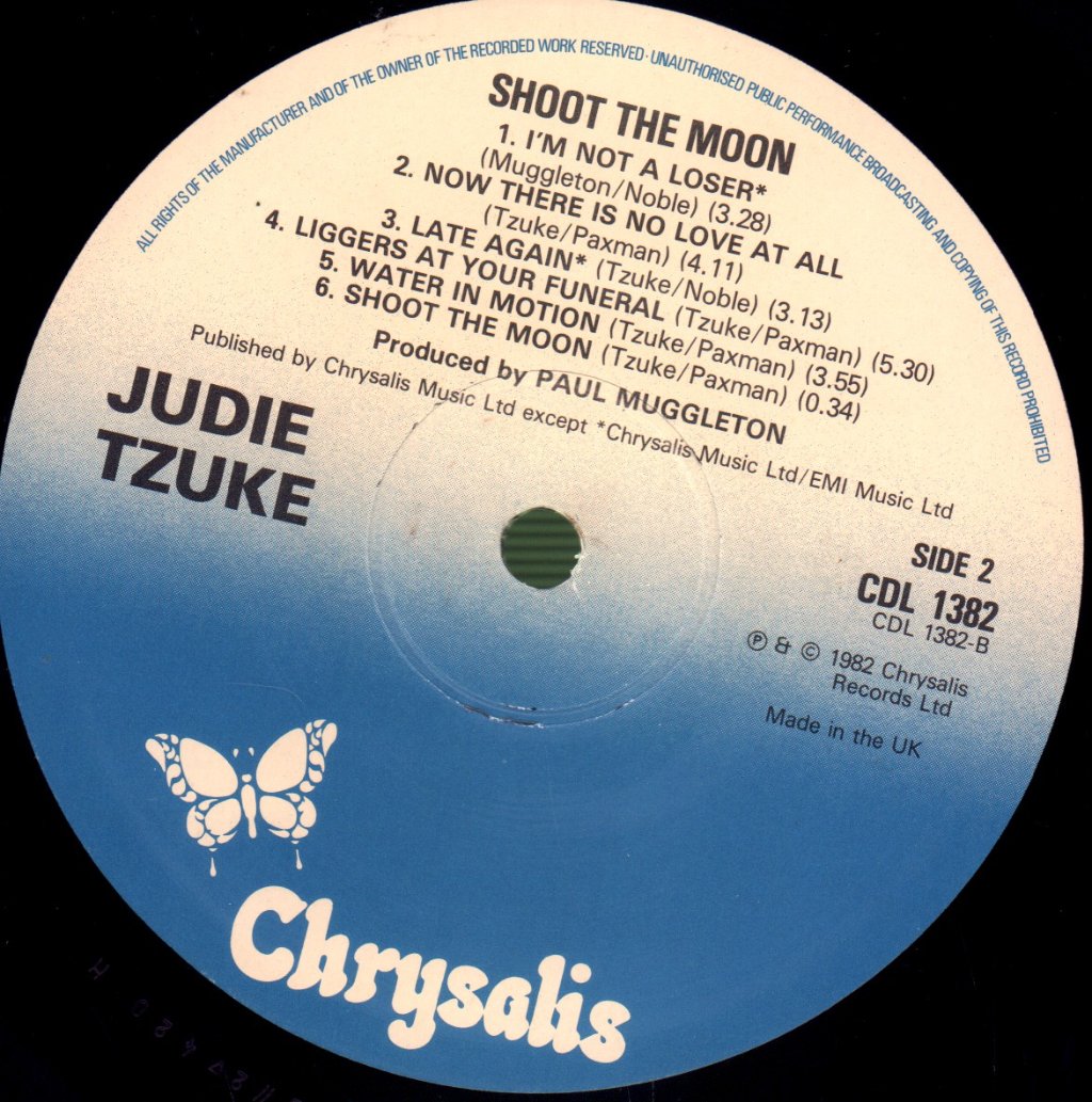 Judie Tzuke - Shoot The Moon - Lp