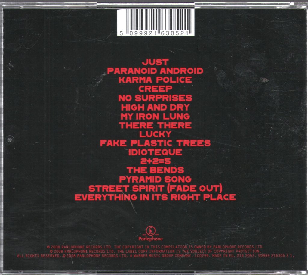 Radiohead - Best Of - Cd