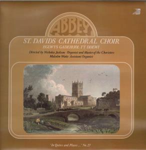 St Davids Cathedral Choir - Eglwys Gadeiriol Ty Ddewi - Lp