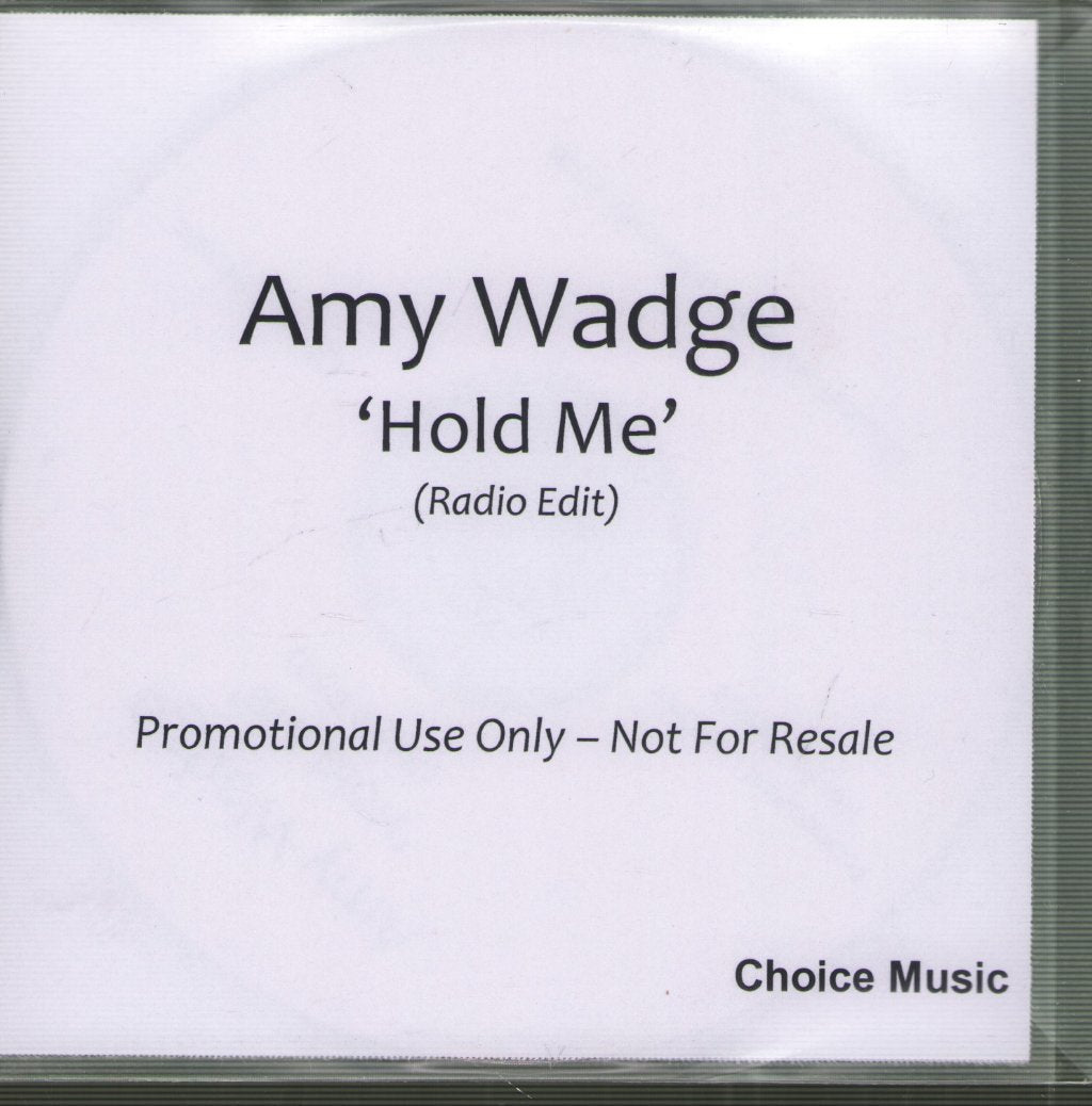 Amy Wadge - Hold Me - Cdr