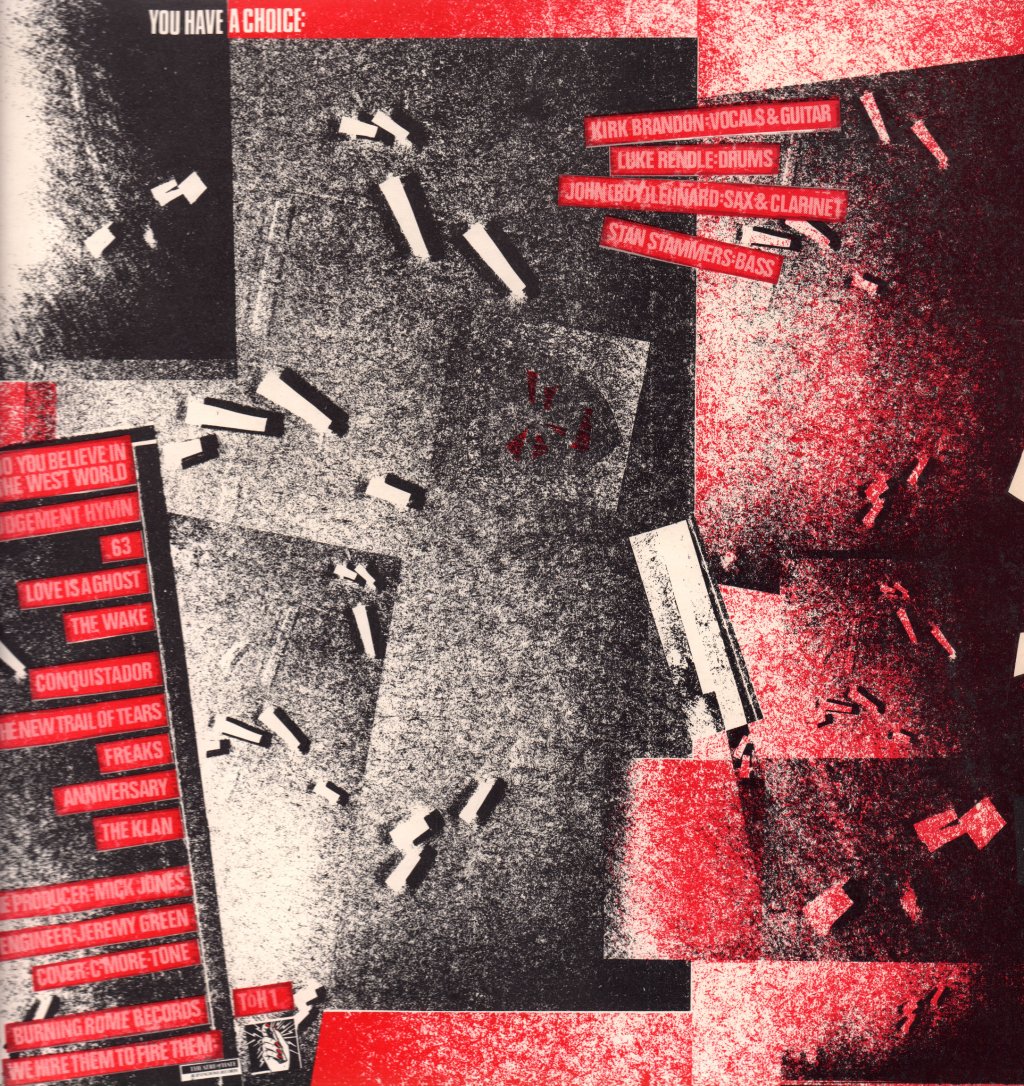Theatre Of Hate - Westworld - Lp