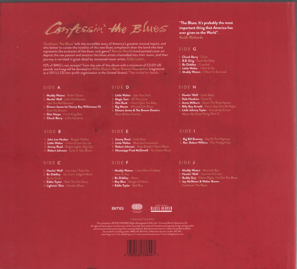 Various Artists - Confessin' The Blues - 10 Inch Set