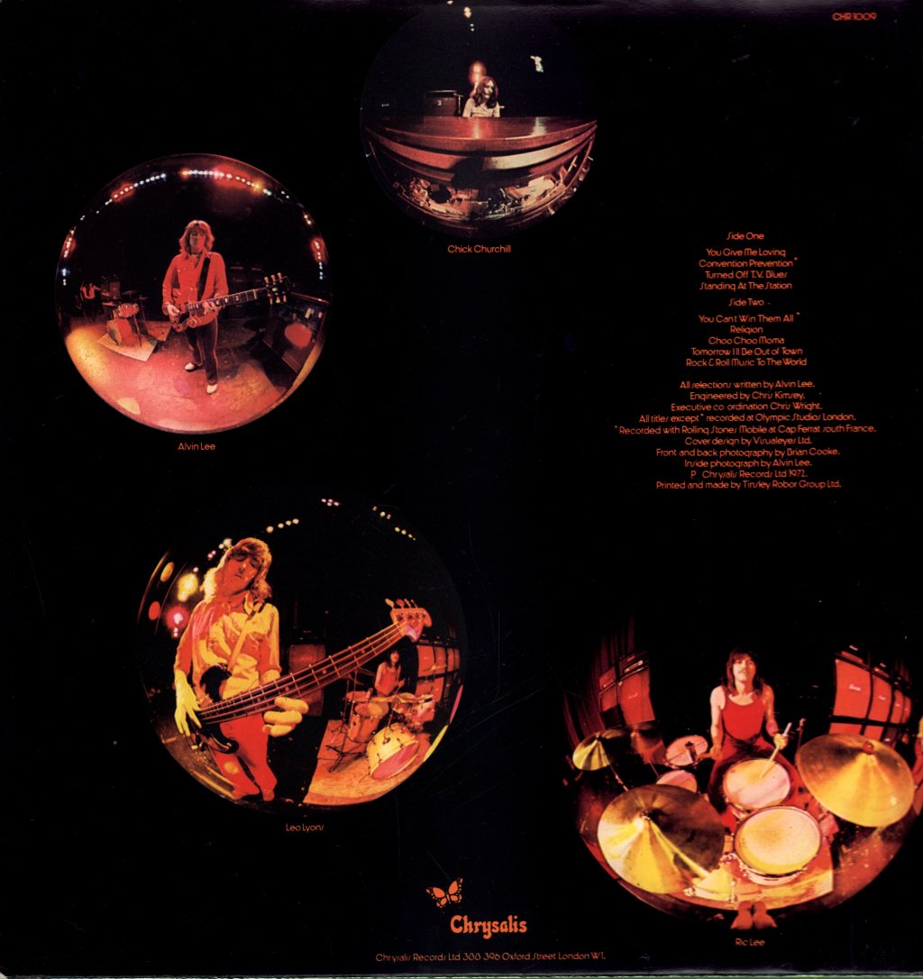 Ten Years After - Rock And Roll Music To The World - Lp