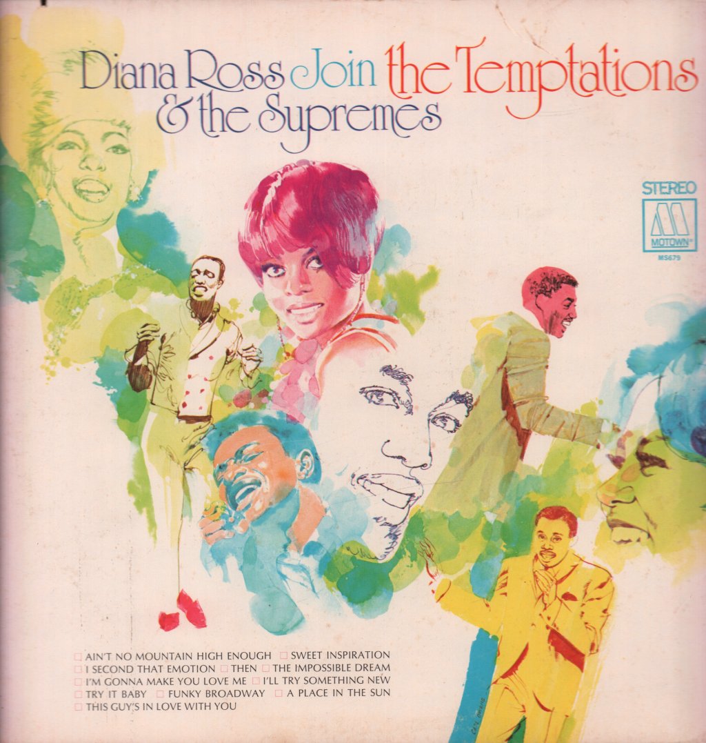 Diana Ross And The Supremes And The Temptations - Diana Ross & The Supremes Join The Temptations - Lp