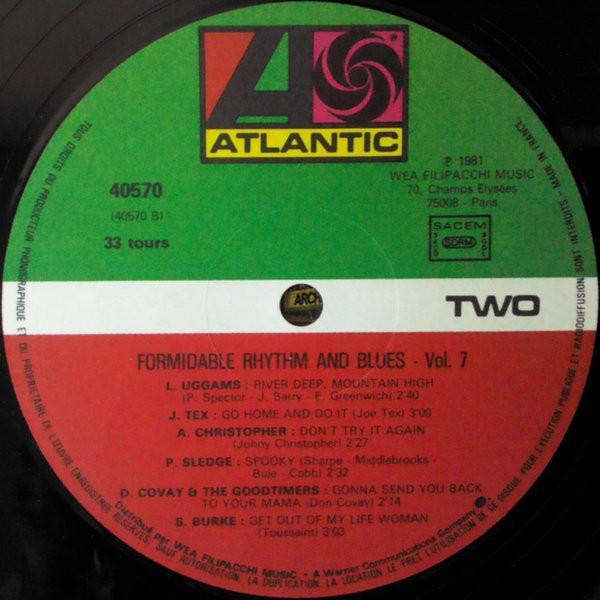 Various Artists - Formidable Rhythm N Blues Vol. 7 - Lp