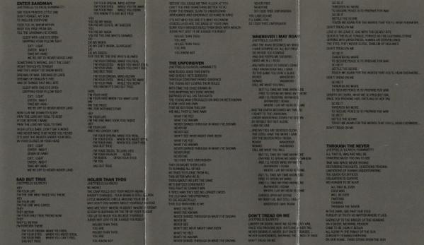 Metallica - Metallica - Cassette