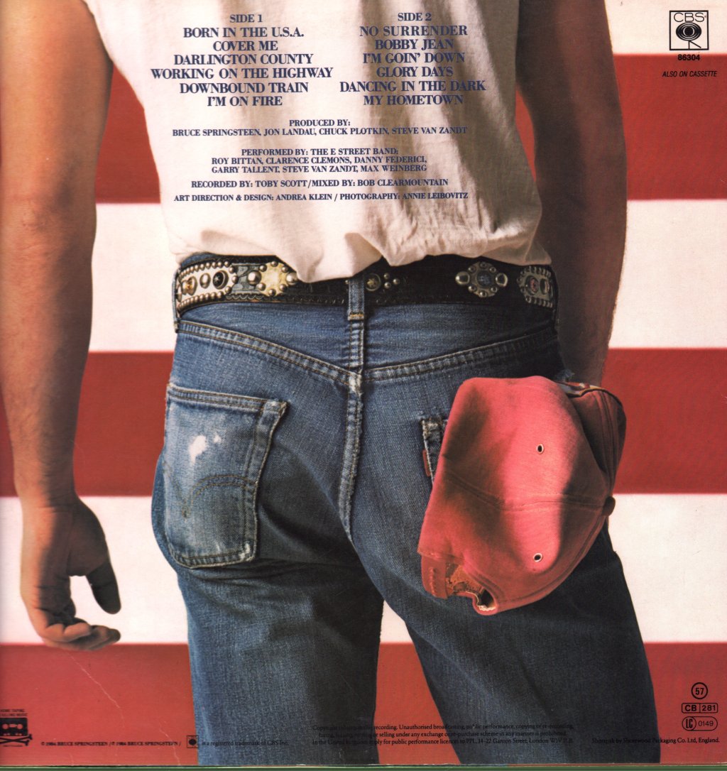 Bruce Springsteen - Born In The Usa - Lp