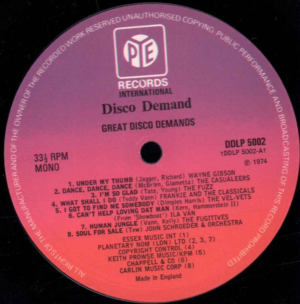 Various Artists - Great Disco Demands - Lp