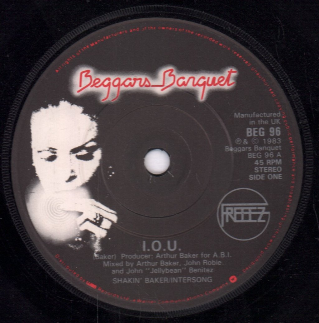 Freeez - Iou - 7 Inch