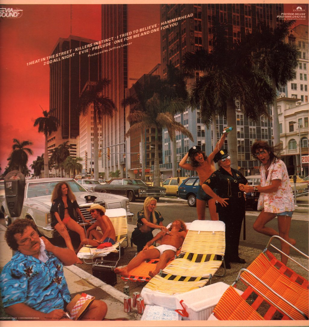 Pat Travers Band - Heat In The Street - Lp