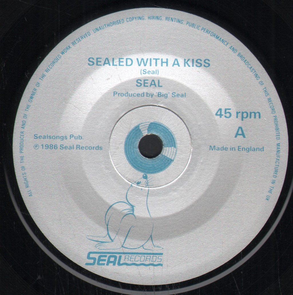 Seal (80'S Artist) - Sealed With A Kiss - 7 Inch