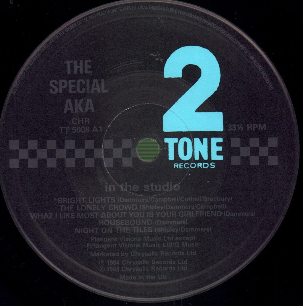 Special AKA - In The Studio - Lp