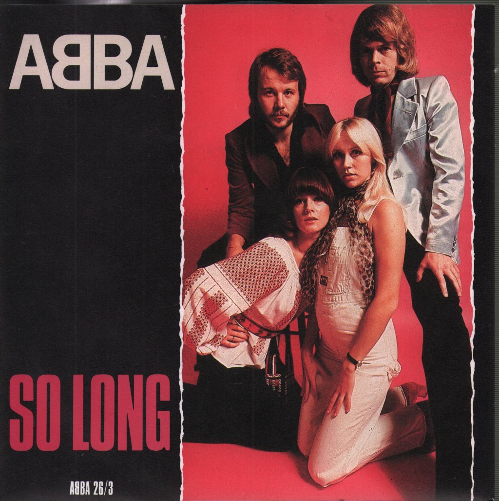 ABBA - So Long - 7 Inch