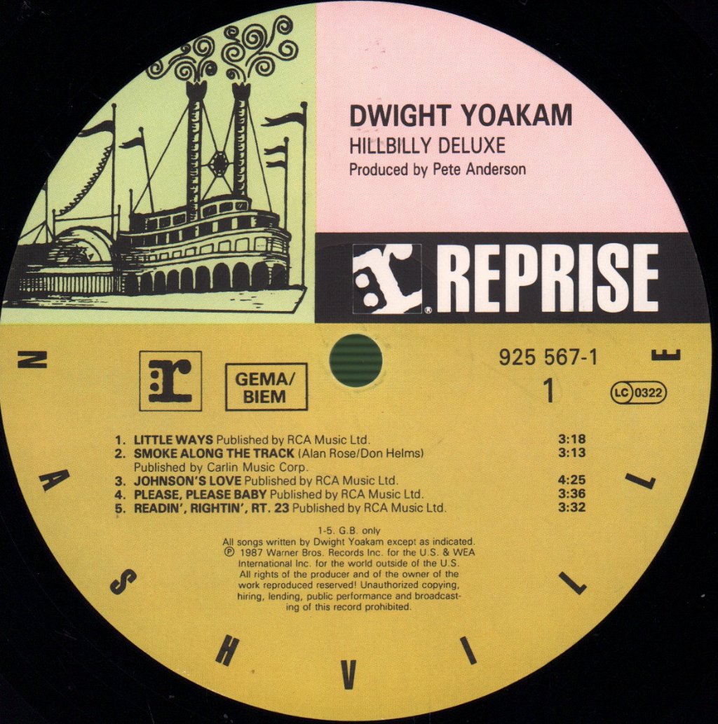 Dwight Yoakam - Hillbilly Deluxe - Lp