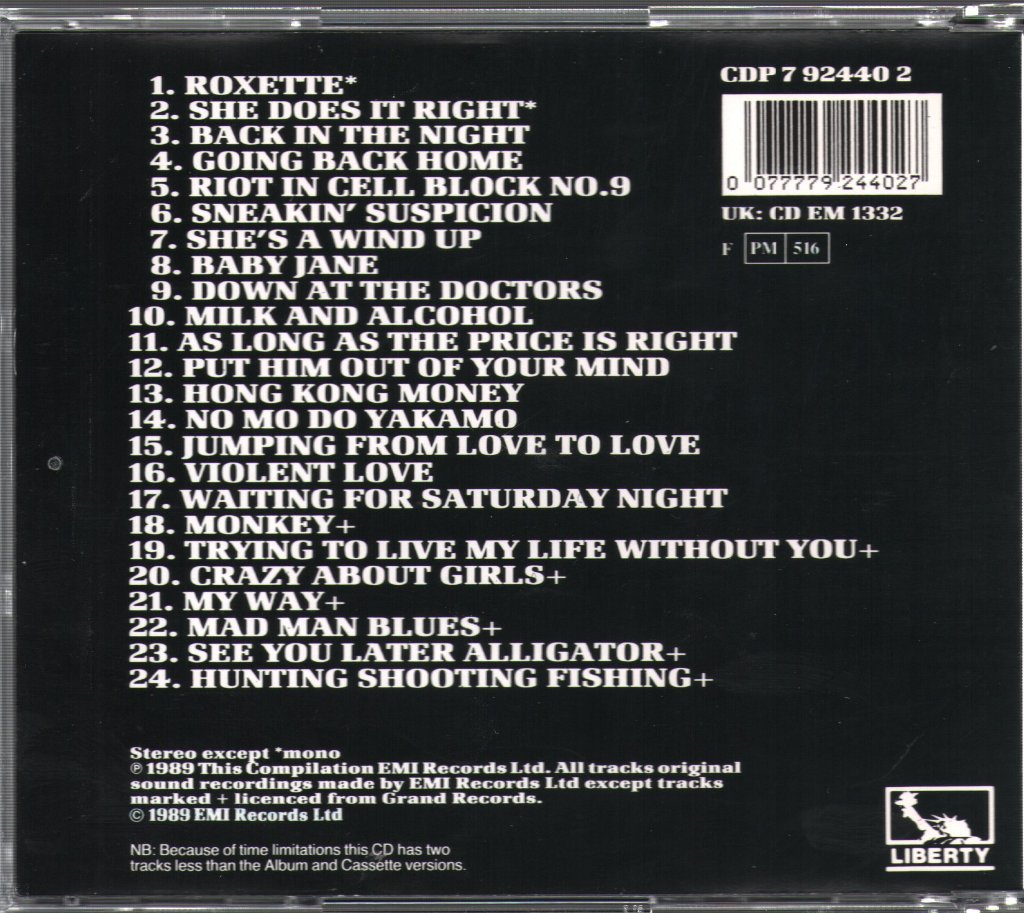 Dr. Feelgood - Singles (The U.A. Years+) - Cd