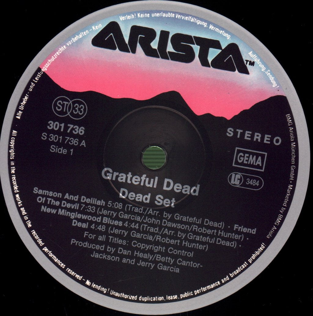 Grateful Dead - Dead Set - Double Lp
