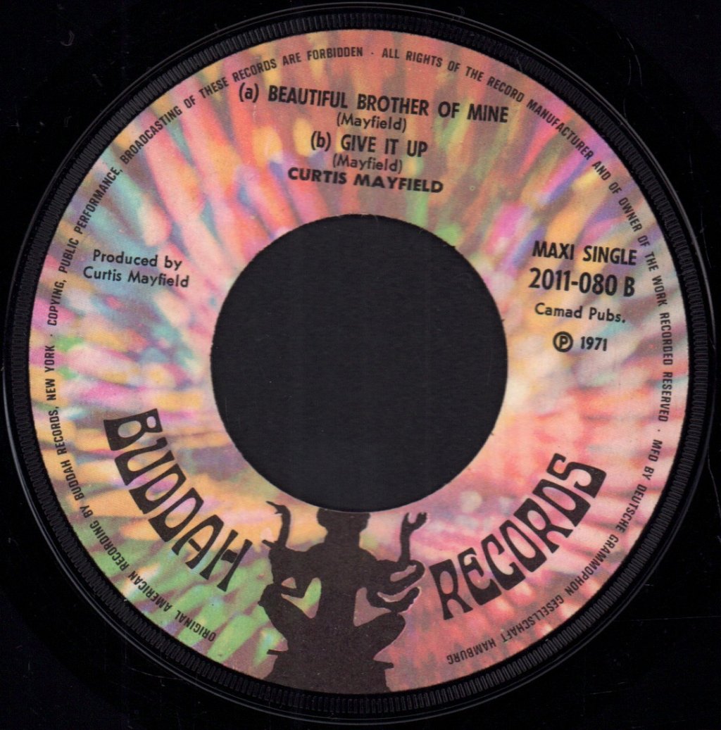 Curtis Mayfield - Move On Up - 7 Inch