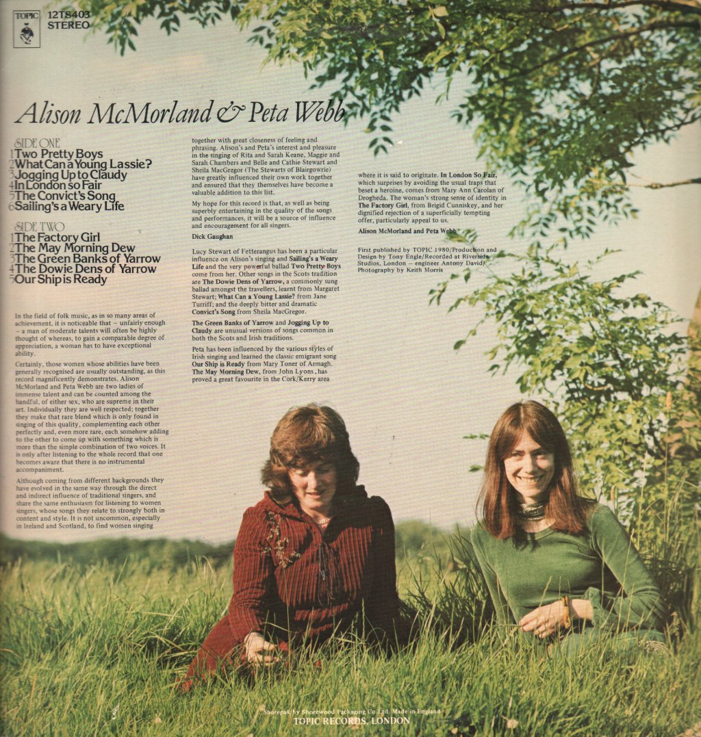 Alison Mc Morland And Peta Webb - Alison Mc Morland And Peta Webb - Lp