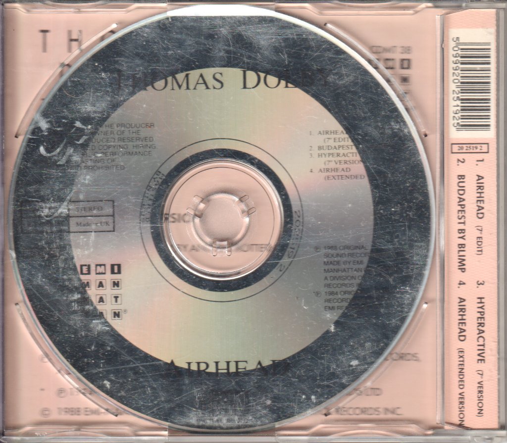 Thomas Dolby - Airhead - Cd