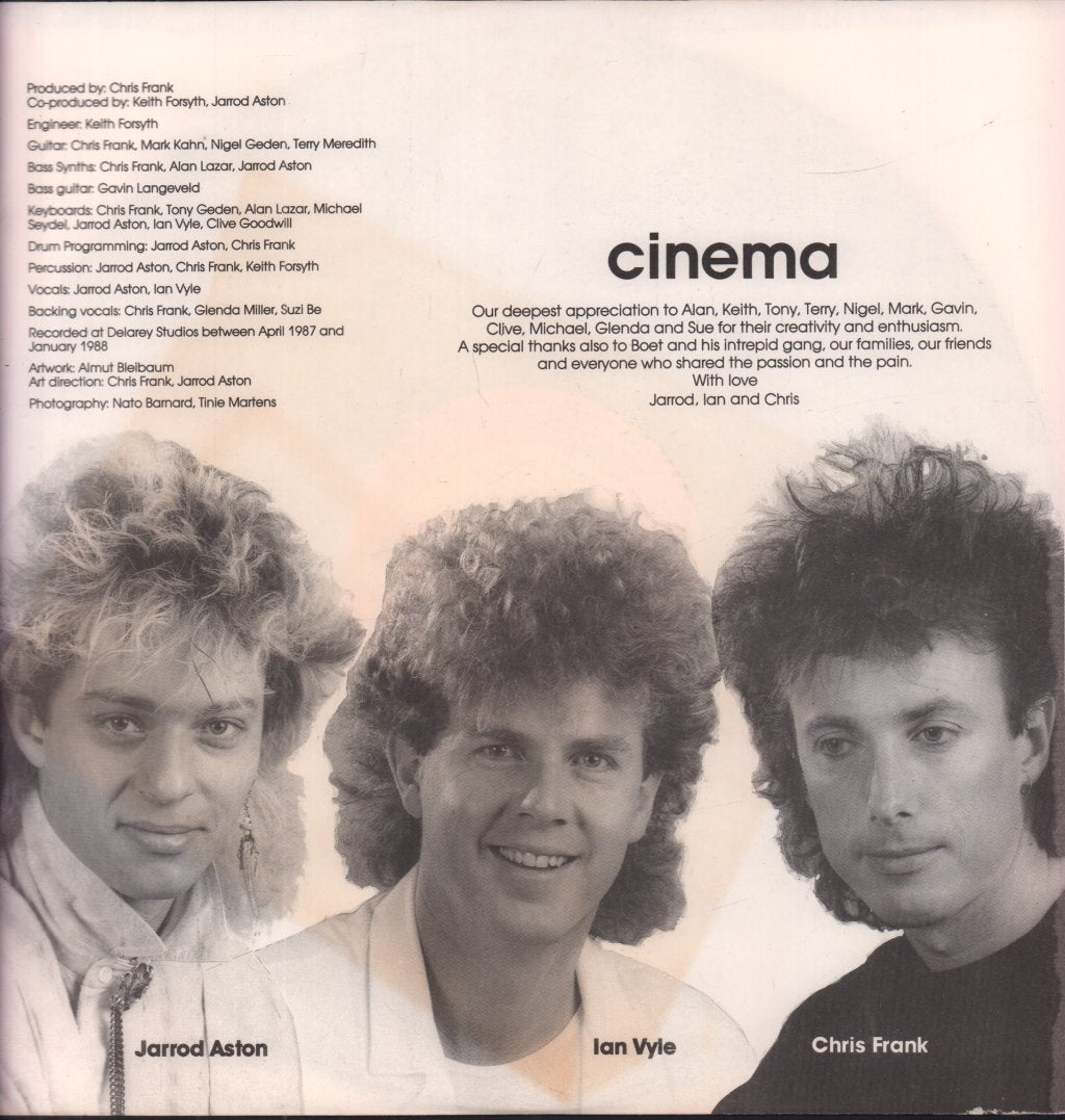 Cinema - Somewhere In Time - Lp