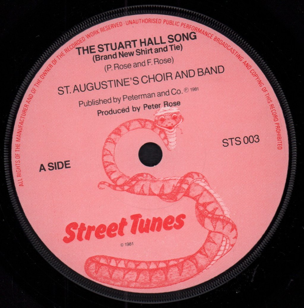 St Augustine's Choir And Band - Stuart Hall Song - 7 Inch