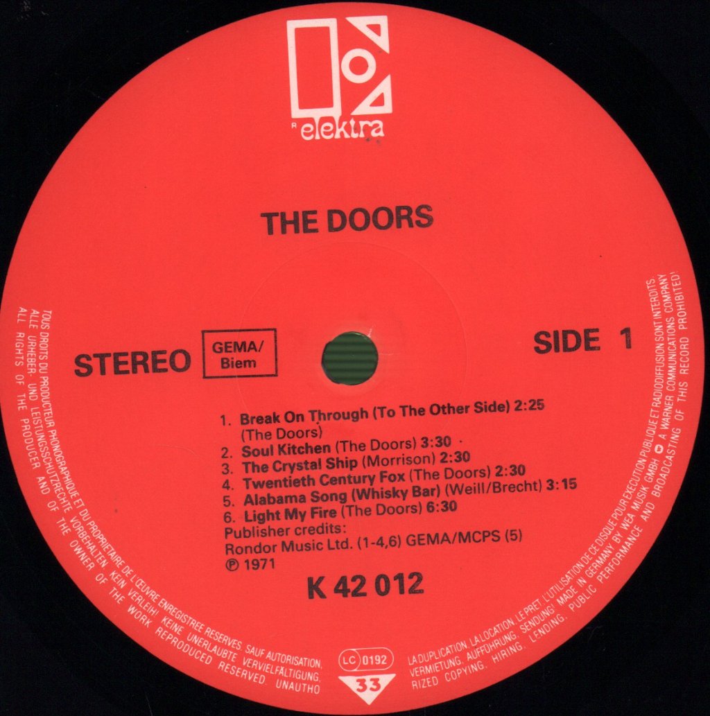 Doors - Doors - Lp